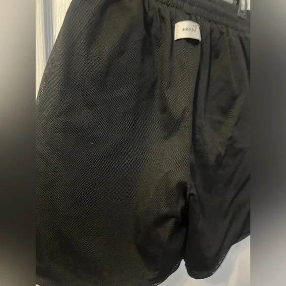 RHUDE RH Logo Short Black Large